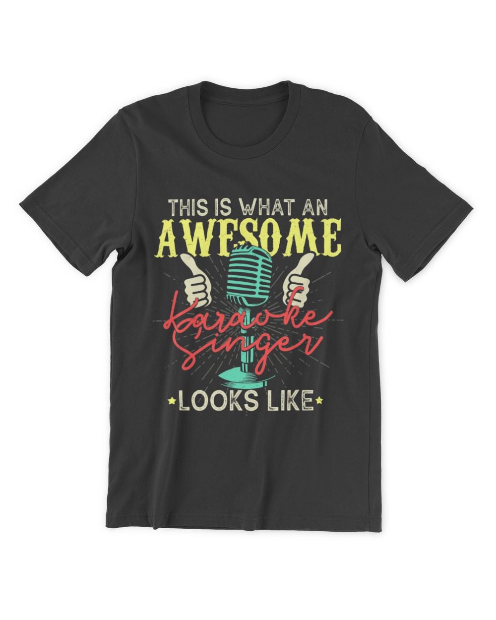 Karaoke Singer Funny Music Karaoke Party Musician