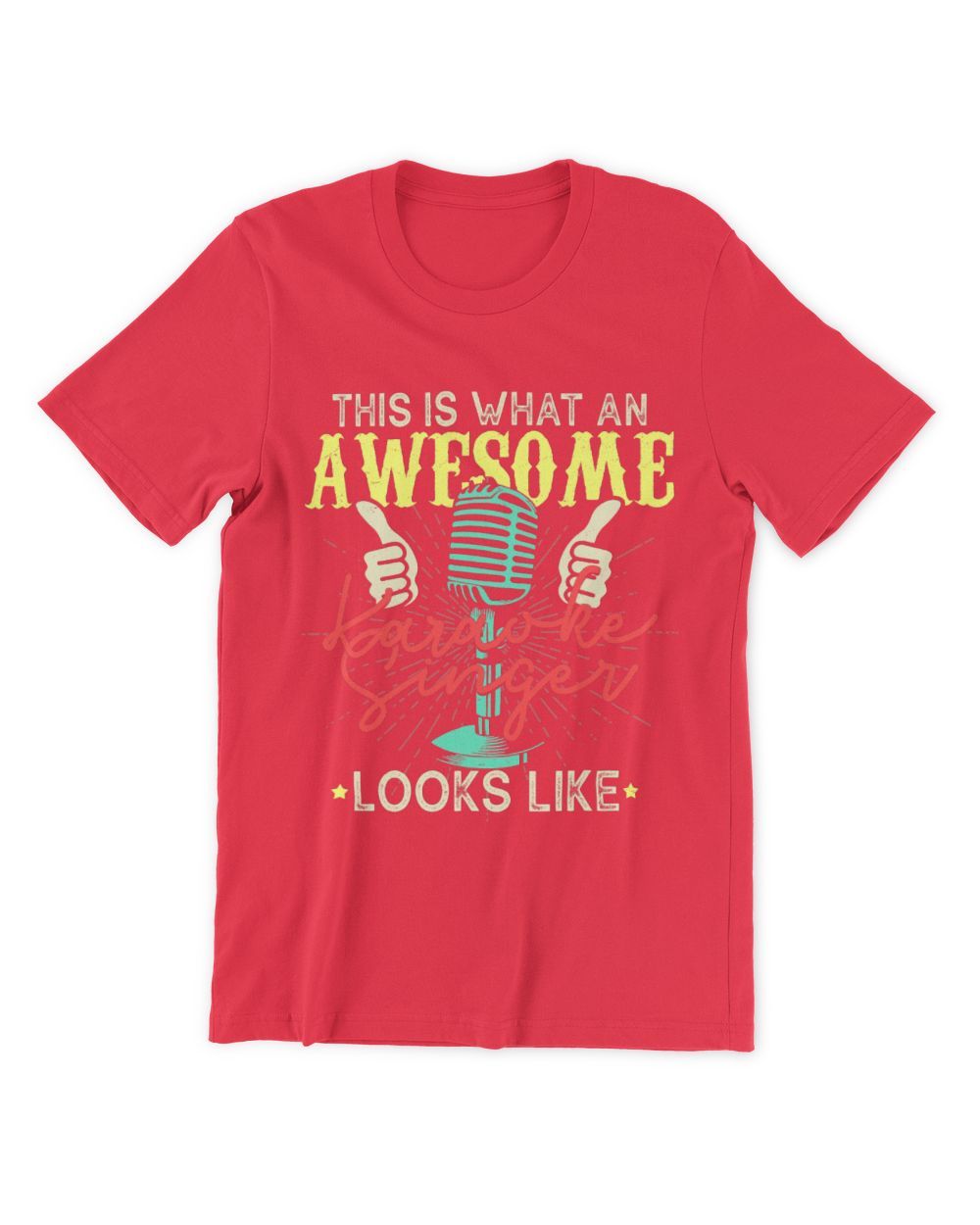 Karaoke Singer Funny Music Karaoke Party Musician
