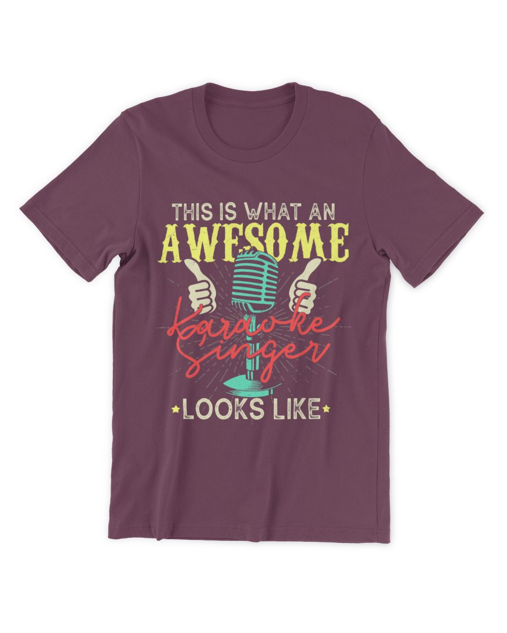 Karaoke Singer Funny Music Karaoke Party Musician