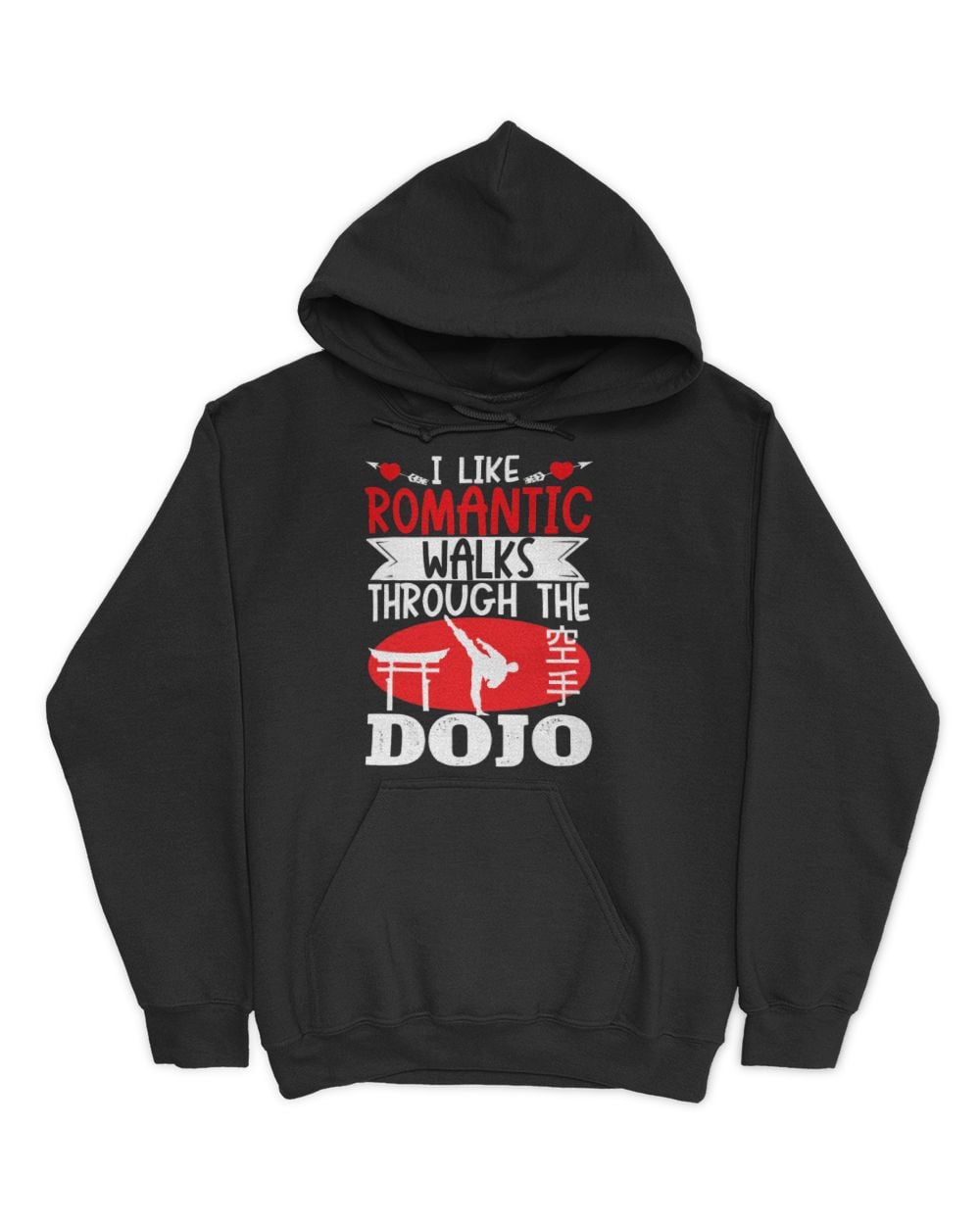 Karate Black Belt Gi Uniform I Like Romantic Walks Through