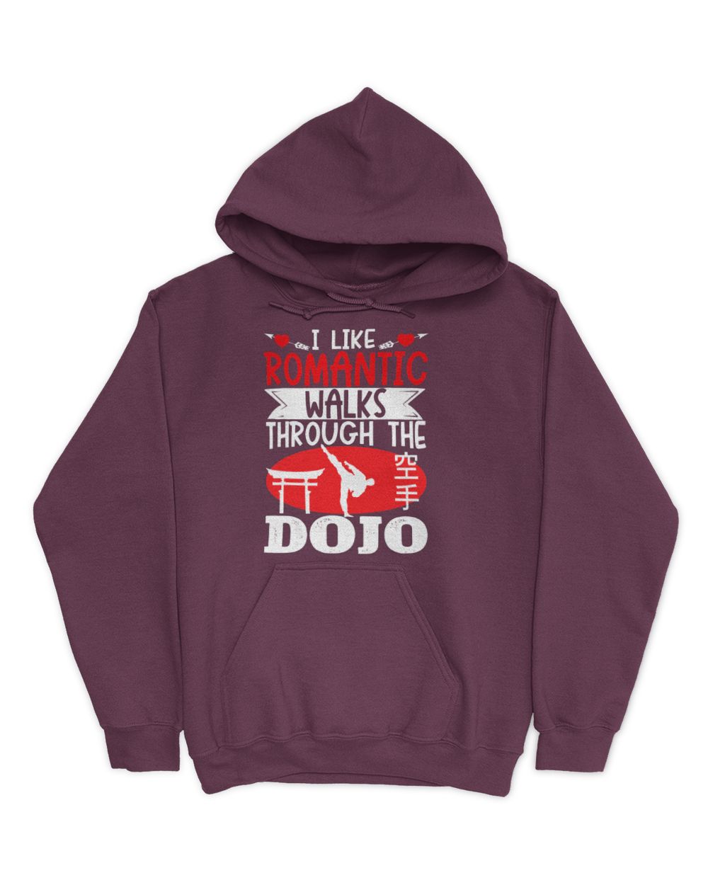 Karate Black Belt Gi Uniform I Like Romantic Walks Through