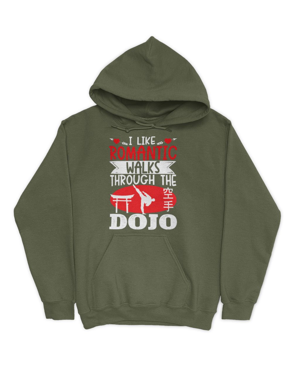 Karate Black Belt Gi Uniform I Like Romantic Walks Through