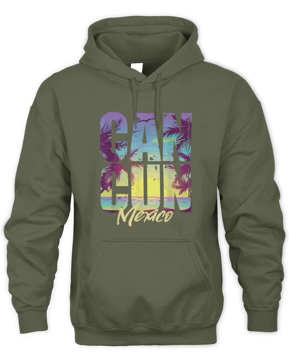 Cool Cancun Art Men Women Mexico Vacation Souvenir Summer
