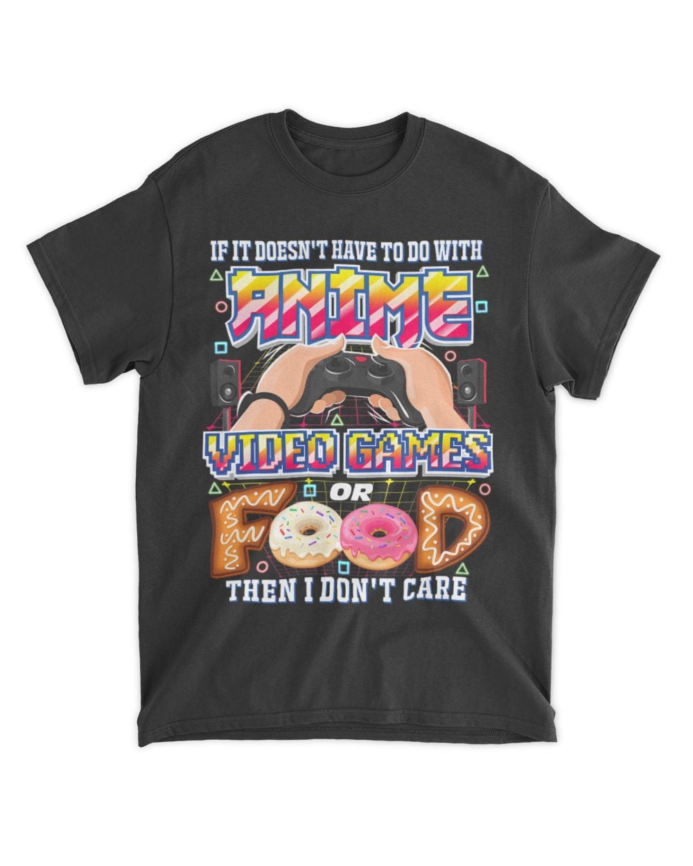 Kawaii Anime Video Games Food Japanese Gift Girls Boys Teens T-Shirt