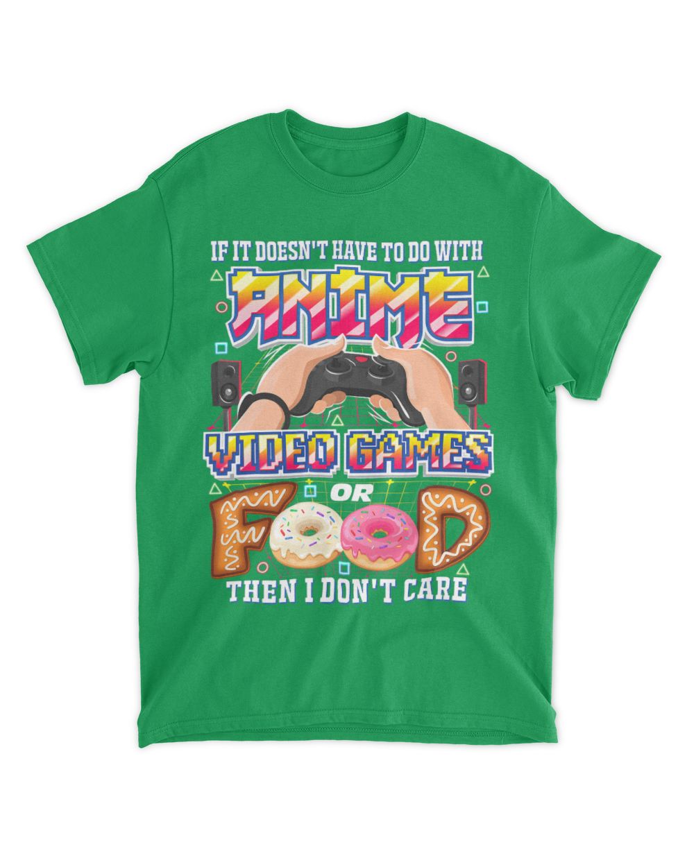 Kawaii Anime Video Games Food Japanese Gift Girls Boys Teens T-Shirt