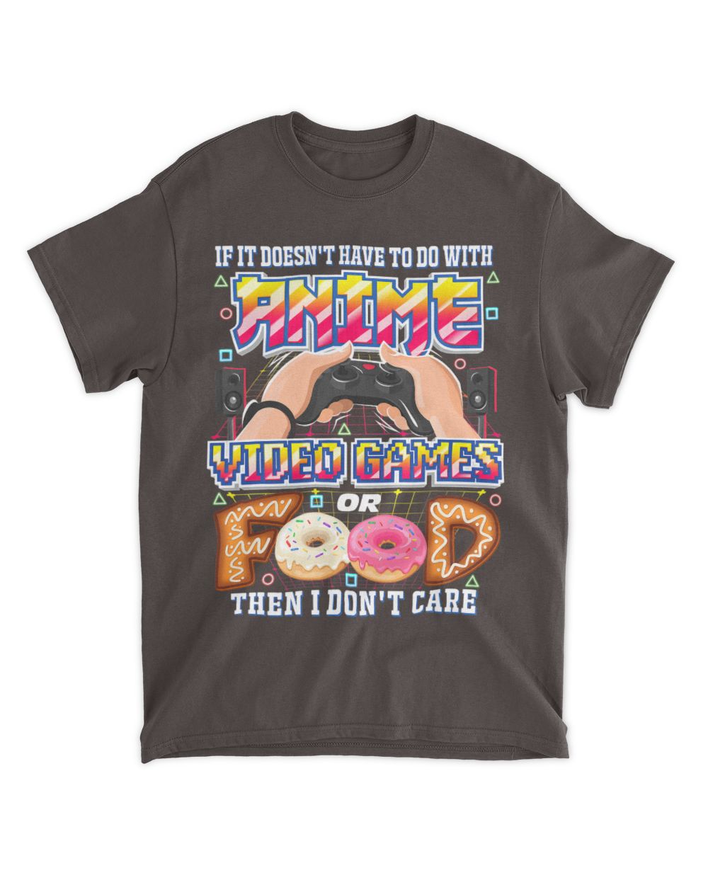 Kawaii Anime Video Games Food Japanese Gift Girls Boys Teens T-Shirt