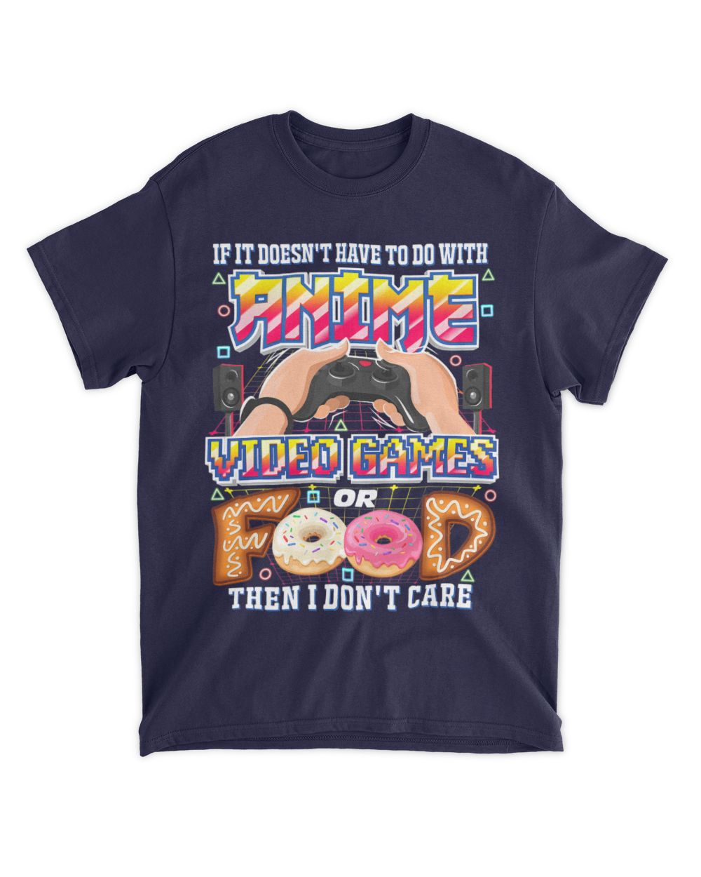 Kawaii Anime Video Games Food Japanese Gift Girls Boys Teens T-Shirt